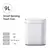 Cubo de basura inteligente para el hogar, papelera electrónica automática con Sensor inteligente de 7 y 9 litros, para cocina y baño, bote de basura inteligente - comprar en línea