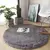 Alfombra redonda de felpa para decoración de sala de estar, alfombra blanca esponjosa, manta antideslizante, diseño de cabecera, Alfombra de juego para habitación de niños - tienda en línea