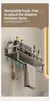 Imagen de Estante de baño, estante de baño, espacio para inodoro, estante colgante de aluminio, organizador de baño para colgar en la pared