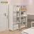 Imagen de Armario a prueba de polvo de 6/5 capas, estantería de partición de alta capacidad para dormitorio, gabinete de almacenamiento de Montaje Simple abierto, muebles de dormitorio