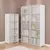 Armario a prueba de polvo de 6/5 capas, estantería de partición de alta capacidad para dormitorio, gabinete de almacenamiento de Montaje Simple abierto, muebles de dormitorio