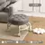 Taburete de rueda Universal para el hogar, polea pequeña, taburete bajo, silla para cambiar zapatos, taburetes redondos giratorios de 360 grados para niños en internet