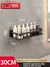 Estante de baño, estante de baño, espacio para inodoro, estante colgante de aluminio, organizador de baño para colgar en la pared - comprar en línea