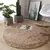 Alfombra redonda de felpa para decoración de sala de estar, alfombra blanca esponjosa, manta antideslizante, diseño de cabecera, Alfombra de juego para habitación de niños en internet