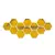 Espejo hexagonal 3D de 6/12 piezas, pegatina de pared de oro rosa, bricolaje - tienda en línea