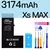Batería PINZHENG para iPhone X XR XS 11 12 13 Mini Max Pro Promax - comprar en línea