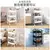 Estante con ruedas multicapa para cocina, suelo, dormitorio