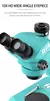 Imagen de Microscopio estéreo Trinocular de Zoom continuo RF4 7-50X, ocular WF10X/22mm