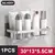 Estante de baño de aleación de aluminio, organizador de almacenamiento de cocina, estante de champú, estante de ducha, accesorios de baño, estante sin Taladro - comprar en línea