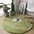 Alfombra redonda de felpa para decoración de sala de estar, alfombra blanca esponjosa, manta antideslizante, diseño de cabecera, Alfombra de juego para habitación de niños - Excorp International SA de CV