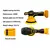 Pulidor de coche inalámbrico, 8 engranajes, ajustable, eléctrico, encerado, lijado, sellado, herramienta de esmalte, compatible con batería Makita/Dewalt/Milwaukee de 20V - tienda en línea