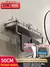 Estante de baño, estante de baño, espacio para inodoro, estante colgante de aluminio, organizador de baño para colgar en la pared en internet