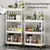 Carro pequeño multicapa para el hogar, estante de almacenamiento de suelo a suelo, cocina, dormitorio, baño, estante de almacenamiento con ruedas - comprar en línea