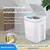 Cubo de basura con Sensor automático de 16L, cubo eléctrico inteligente sin contacto para cocina y baño, cubo de basura impermeable con tapa, papelera para el hogar - Excorp International SA de CV
