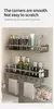Estante de baño, estante de baño, espacio para inodoro, estante colgante de aluminio, organizador de baño para colgar en la pared - Excorp International SA de CV