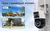JOOAN 4K 8MP 6MP WiFi cámara de vigilancia al aire libre lente Dual 5X Zoom Digital HD PTZ cámara IP AI seguimiento cámaras de seguridad CCTV