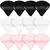 Imagen de Esponjas de maquillaje triangulares de terciopelo para cara