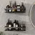 Estante de baño de aleación de aluminio, organizador de almacenamiento de cocina, estante de champú, estante de ducha, accesorios de baño, estante sin Taladro - tienda en línea