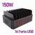 Cargador rápido multiusb Universal, soporte de estación de carga máxima de 150W, 16 puertos, 3.5A, para Ipad, Iphone 14, 13, Samsung S22, Xiaomi y Tablet