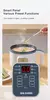 Mini olla arrocera eléctrica para el hogar, vaporera multifunción de una capa o doble, electrodomésticos de cocina automática