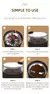 Imagen de Molinillo de café de alta potencia de 200w, molinillo de café multifuncional para el hogar, electrodoméstico, herramientas de cocina de 220V/120V