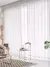Asazal-cortinas opacas de gasa para ventana, tul blanco de alta calidad, hilo grueso, de lujo, para dormitorio, Villa, decoración de sala de estar - comprar en línea