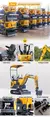 Miniexcavadora de 1 tonelada, Excavadora de motor 1000 kg - Excorp International SA de CV