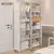 Armario a prueba de polvo de 6/5 capas, estantería de partición de alta capacidad para dormitorio, gabinete de almacenamiento de Montaje Simple abierto, muebles de dormitorio - Excorp International SA de CV