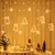 Guirnalda de luces LED de Navidad, cortina de luces de hadas para el hogar
