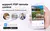 JOOAN 4K 8MP 6MP WiFi cámara de vigilancia al aire libre lente Dual 5X Zoom Digital HD PTZ cámara IP AI seguimiento cámaras de seguridad CCTV - tienda en línea