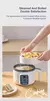 Mini olla arrocera eléctrica para el hogar, vaporera multifunción de una capa o doble, electrodomésticos de cocina automática - tienda en línea