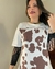 Max Tee Cow Print