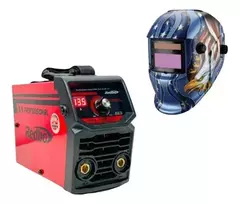 INVERSOR 130 AMP PORTATIL 110V CON CARETA ELECTRONICA PARA HERRERIA