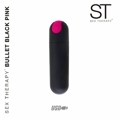 Estimulador de clitoris Bullet Black Pink