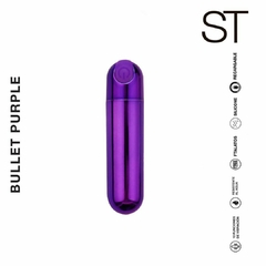 Estimulador clitoriano Bullet SILVER PURPLE