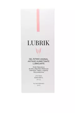 LUBRIK -GEL INTIMO VAGINAL ANTIAGE, HUMECTANTE, LUBRICANTE- EDAD FERTIL PH 4,5 en internet