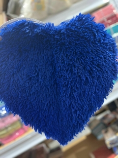 Alfombra de pelo corazon