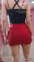 pollera cargo bengalina rojo en internet