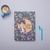 Agenda & Planner Frida Kahlo Floral Azul - comprar online