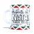Caneca Natal de Porcelana - Personalizada Presente de Natal