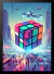 Poster Cubo Mágico na internet