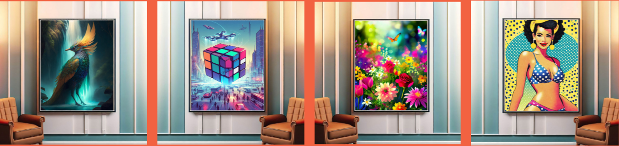 O espaço para decorar sua casa