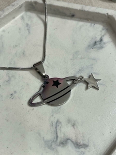 CADENITA + DIJE SATURNO - comprar online