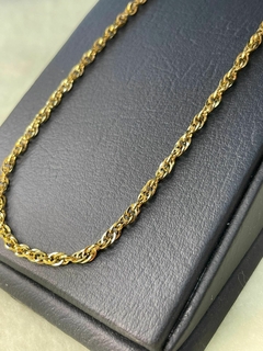 CADENITA ACERO QUIRURGICO DORADO BASICA
