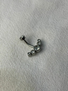 PIERCING OMBLIGO CINCO STRASS