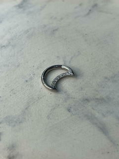 PIERCING HELIX MEDIALUNA CLICKER - comprar online