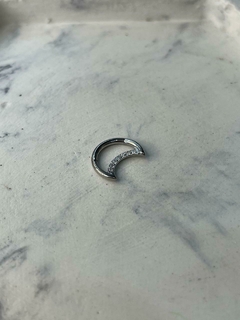 PIERCING HELIX MEDIALUNA CLICKER