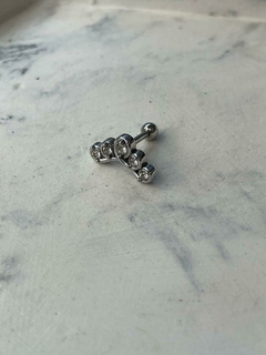 PIERCING HELIX CORONA STRASS