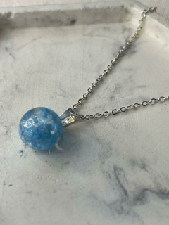 CADENITA ACERO BLANCO + DIJE NUBES - comprar online