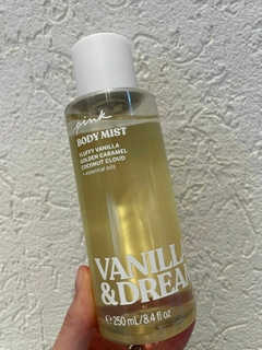 BODY MIST VANILLA AND DREAMY PINK